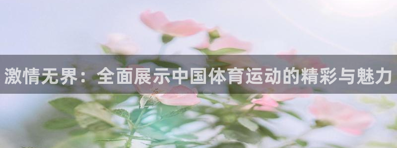 尊龙官网下载平台APP：激情无界：全面展示中国体育运