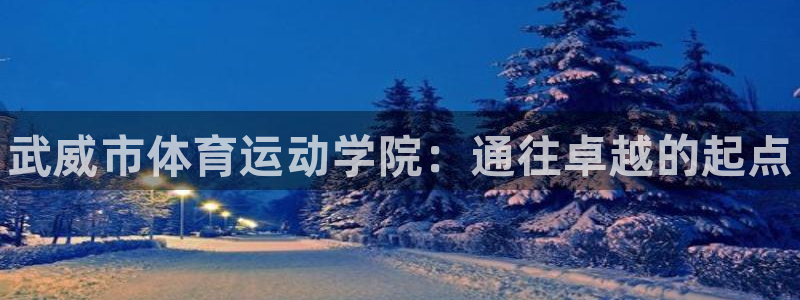 尊龙官方正版app集团logo：武威市体育运动学院：
