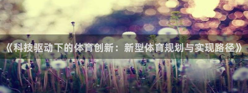 尊龙官方正版app集团简介：《科技驱动下的体育创新：