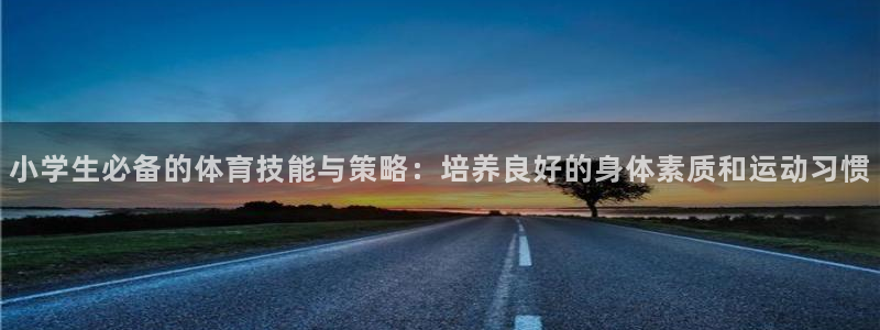 尊龙官网下载招商电话地址：小学生必备的体育技能与策略