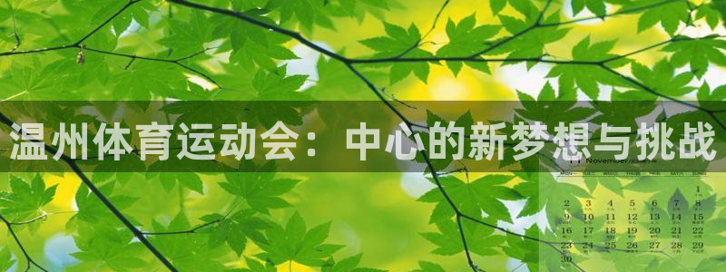尊龙官网下载是干嘛的公司：温州体育运动会：中心的新梦